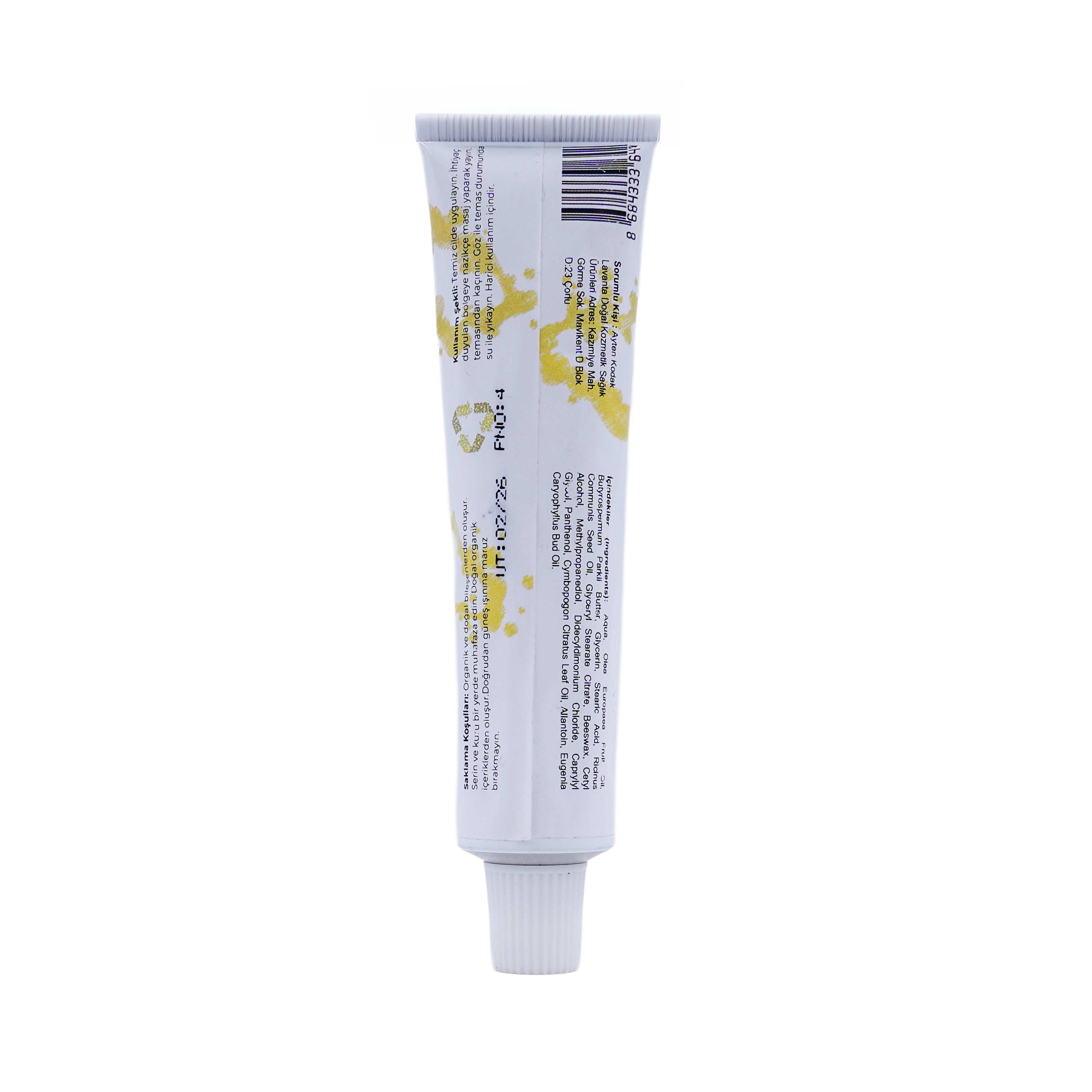 Organik Zeytinyağlı El Kremi – Limon Otu