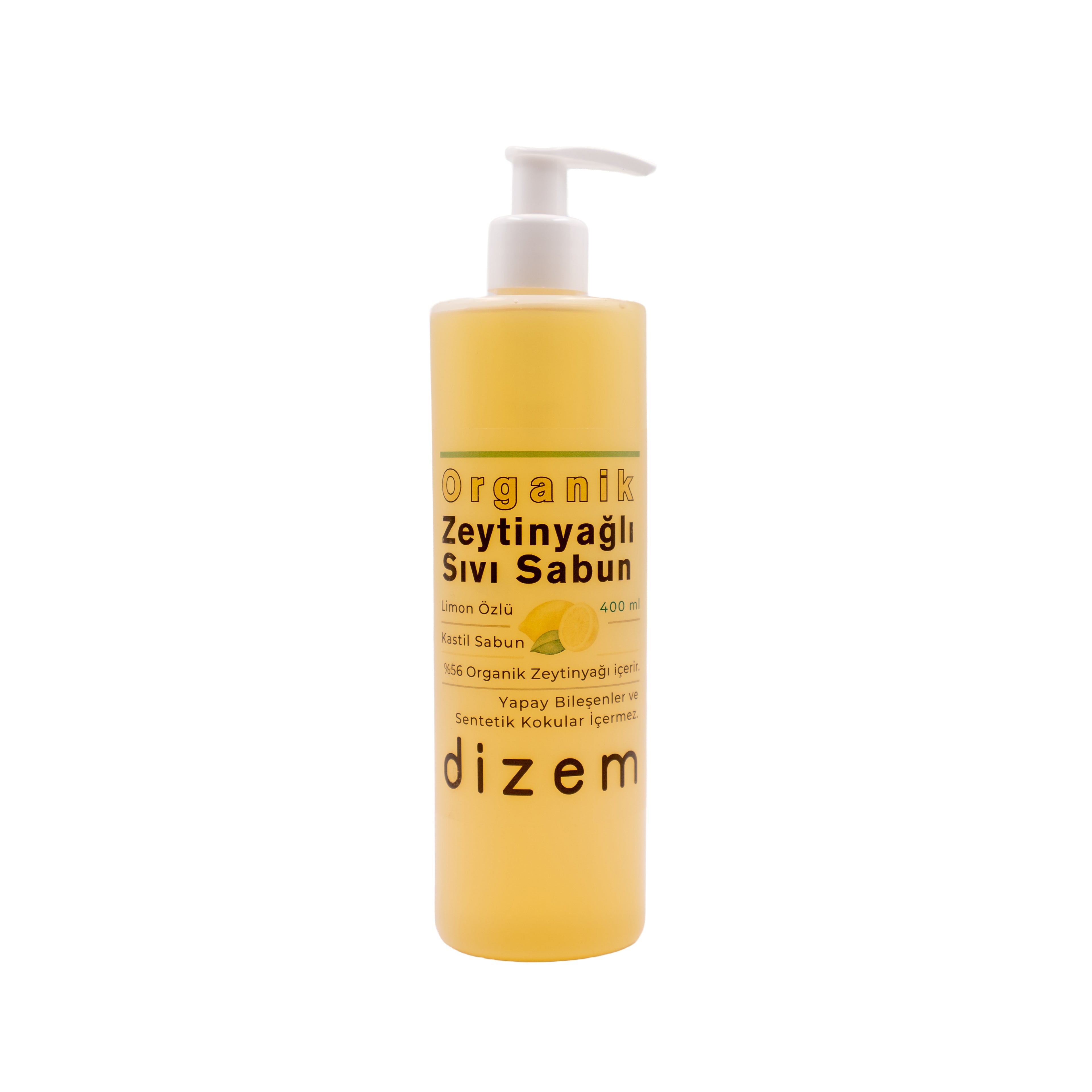 Organik Zeytinyağlı Sıvı El Sabunu - 400 ML - Nazik ve Doğal Temizlik